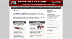 Desktop Screenshot of performancepartsexpress.net