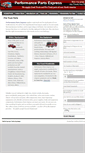 Mobile Screenshot of performancepartsexpress.net