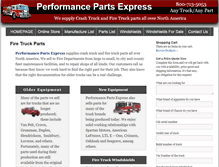 Tablet Screenshot of performancepartsexpress.net